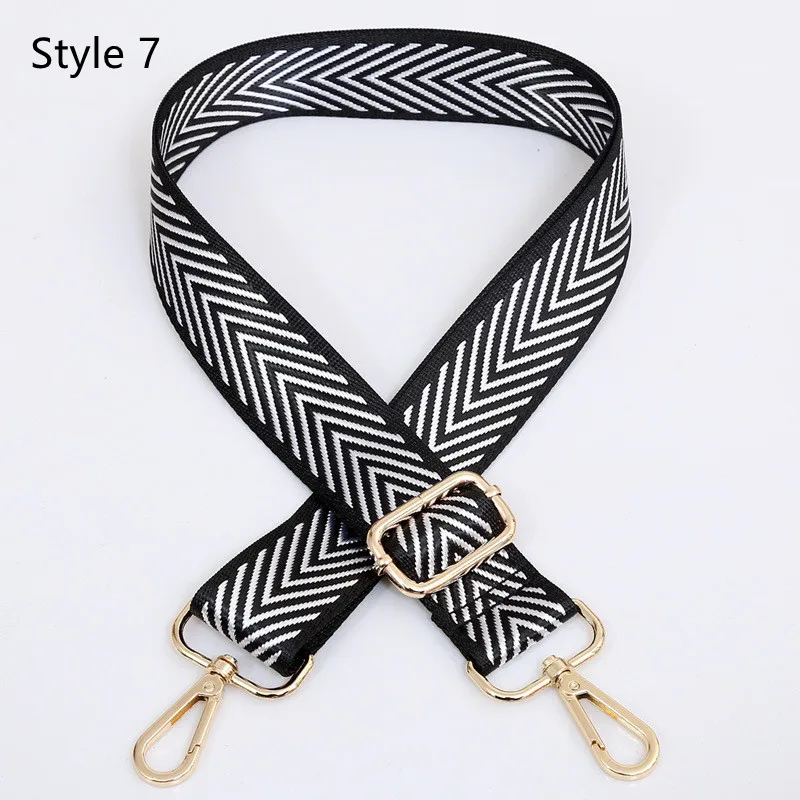 7styles Bag Strap For Women Removable DIY Shoulder Rainbow Handbag Accessories Cross Body Messenger Nylon Bag Straps Bags Handle 7styles Bag Strap For Women Removable DIY Shoulder Rainbow Handbag Accessories Cross Body Messenger Nylon Bag Straps Bags Handle