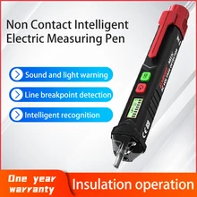 wall socket ac voltage indicator detector 24v-1000v No contact volt electric current pen test Induction pen