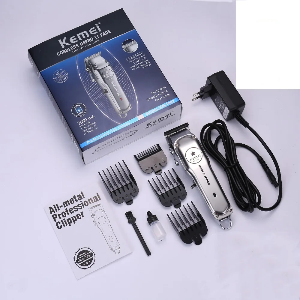 Kemei-KM-1997-All-metal-Professional-Hair-Clipper-Electric-Cordless-Hair-Trimmer-for-Men-Hair-Cutter (5)_副本