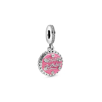 

Real 100% 925 Sterling Silver Lovely boy girl Mother day Theme fit Original Pan Bracelets Women DIY Jewelry 2020