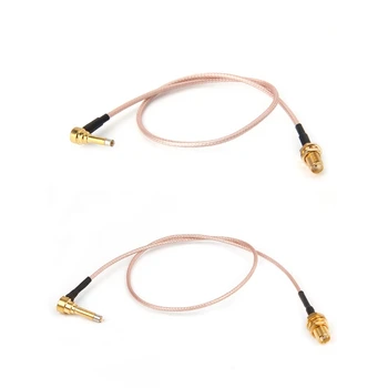 

MS156 Plug Male To SMA Female Test Probe RG178 RG316 Cable Leads 35cm