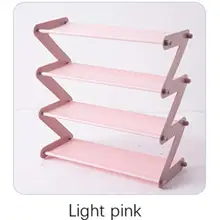 

clown Simple Stainless Steel Assembly Shoe Rack Z-type Non-woven Simple Shoe Rack Dormitory Multi-layer Shoe Storage Rack
