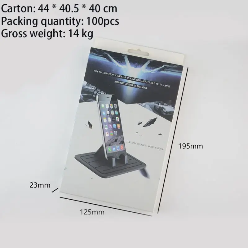 Car Silicone Anti-Slip Pad Dash Mat Cell Phone Mount Holder GPS Table Holder