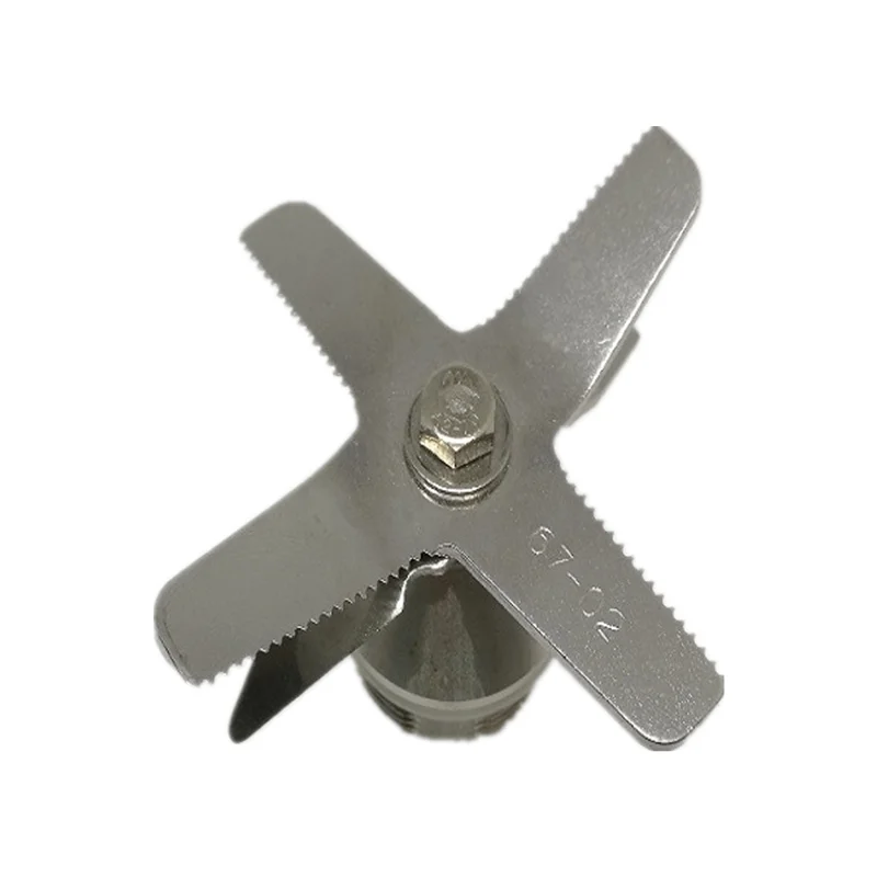 TWK TM 767 800 (67-02) Blades Knife Ice Crusher for Juicer Blender Spare Parts Stainless Steel Hardened Six Mixing