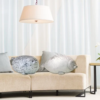 

30/40/60cm Soft Sea Lion Plush Toys Sea World Animal Seal Plush Stuffed Doll Baby Sleeping Pillow Kids Girls Gifts 3