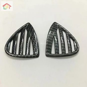 

2PCS For Nissan Kicks 2017 ABS Chrome Front Upper Air Vent Outlet Cover Trim Molding Car Accessories Auto Styling