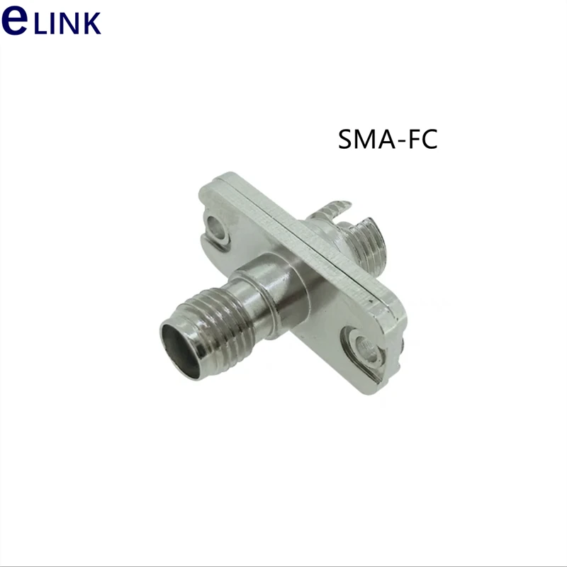 Adattatore in Fibra Ottica SMA Flangia accoppiatore 3 Pezzi