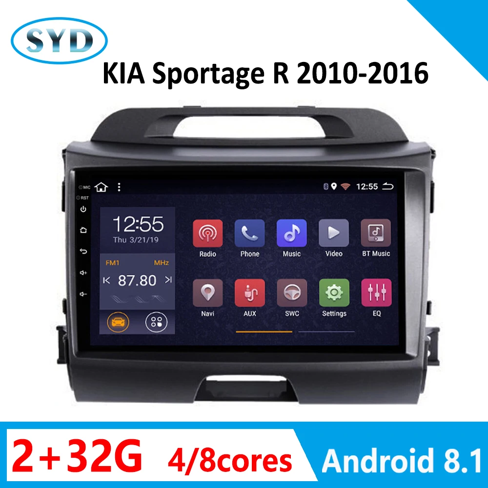 8 ядер автомобиля радио для KIA sportage R 2011 2012 2013 2014 2015 мультимедийный плеер Поддержка
