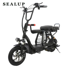 12-дюймовый складной электрический велосипед с корзина для домашних животных электрический велосипед батарея Съемная путешествия, фара для электровелосипеда в взрослых 2-колесный скутер