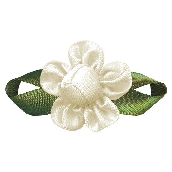 sating ribbon 028 YAMA листва диаметр цветка 23mm±3mm лист 34mm±3mm 200 шт./пакет атласная лента для свадьбы Вечерние декорация рукоделие хобби - Цвет: sating ribbon 028