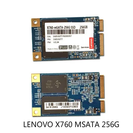 Lenovo X760 MSATA 256G SSD Y470 Y400 Y480 B480 E430 X230 M490 yoga 13X1 T420T 430 S E430 SSD апгрейд компьютера - Цвет: MSATA 256G