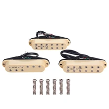 Set Von 3 Alnico V Humbucker Pickup Neck/Mitte/Brücke Für E-gitarre ocaster Ersatz