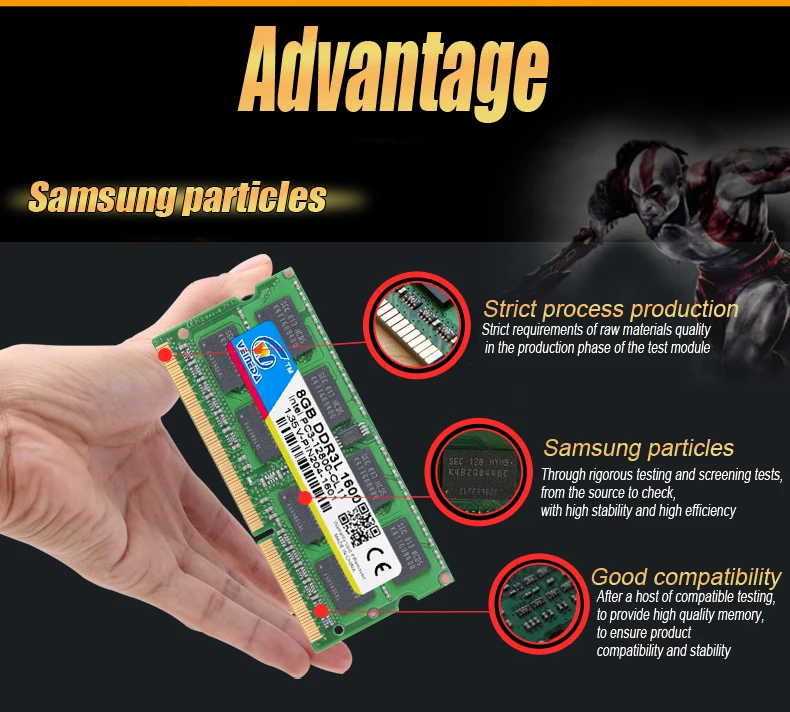 VEINEDA ноутбук оперативная Память DDR3L 4 ГБ 8 ГБ 1600 PC3-12800 204PIN Память DDR3L 1333 PC3-10600 Sodimm Ram Совместимость Intel ddr3 Материнская плата