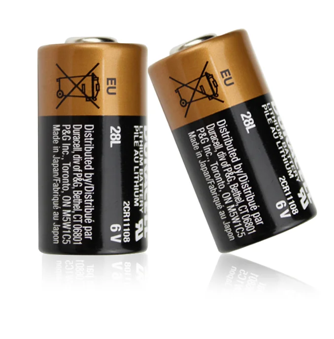 

2PCS Dog Training Shock Collars Cameras Battery 28L 2CR11108 PX28L 2CR1/3N 6V 160mAh Lithium battery Bulk Sale