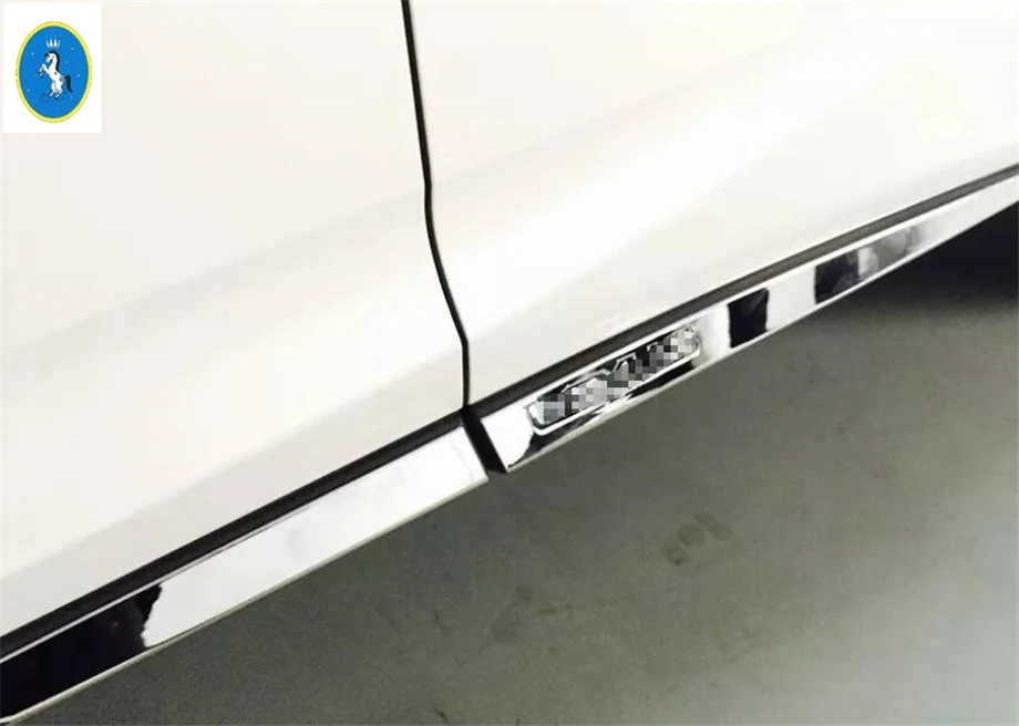 Yimaautotrim авто аксессуар Chrome Боковая дверь литья тела полосы стример Крышка отделки из АБС-пластика, пригодный для Lexus RX200t RX450h