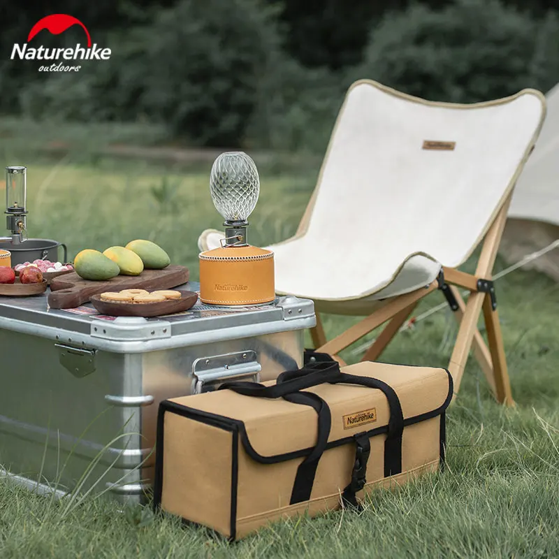 Naturehike Camping Storage Bag 9.6L large Capacity Outdoor Travel Equipment Box Picnic Sundry Bag Portable Tent Accessories Tool