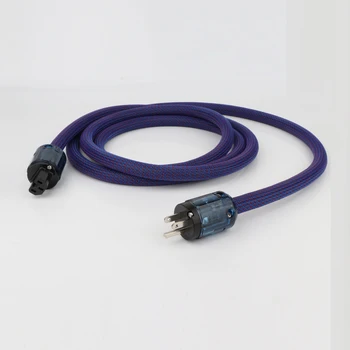 

HI-End Puer Copper Audio Grade US Mains Power Cable With P037 US Power Plug HIFI Audio US AC Power cord cable