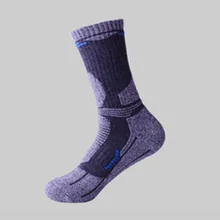 Мягкие теплые лыжные носки для альпинизма утолщенные зимние походные спортивные длинные Лыжные носки для сноуборда быстросохнущие