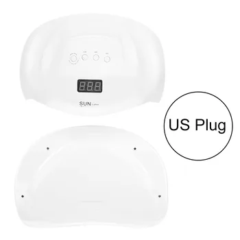 

Durable And Portable Professional Nail Dryer With 4 Preset Time Control Nail Art LED Lamp Fast Drying Gel Polish Curing Manicure