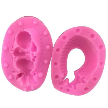 

Silicone mold starfish Crown girl cake chocolate 3d mold diy soap candle mold kitchen baking tools