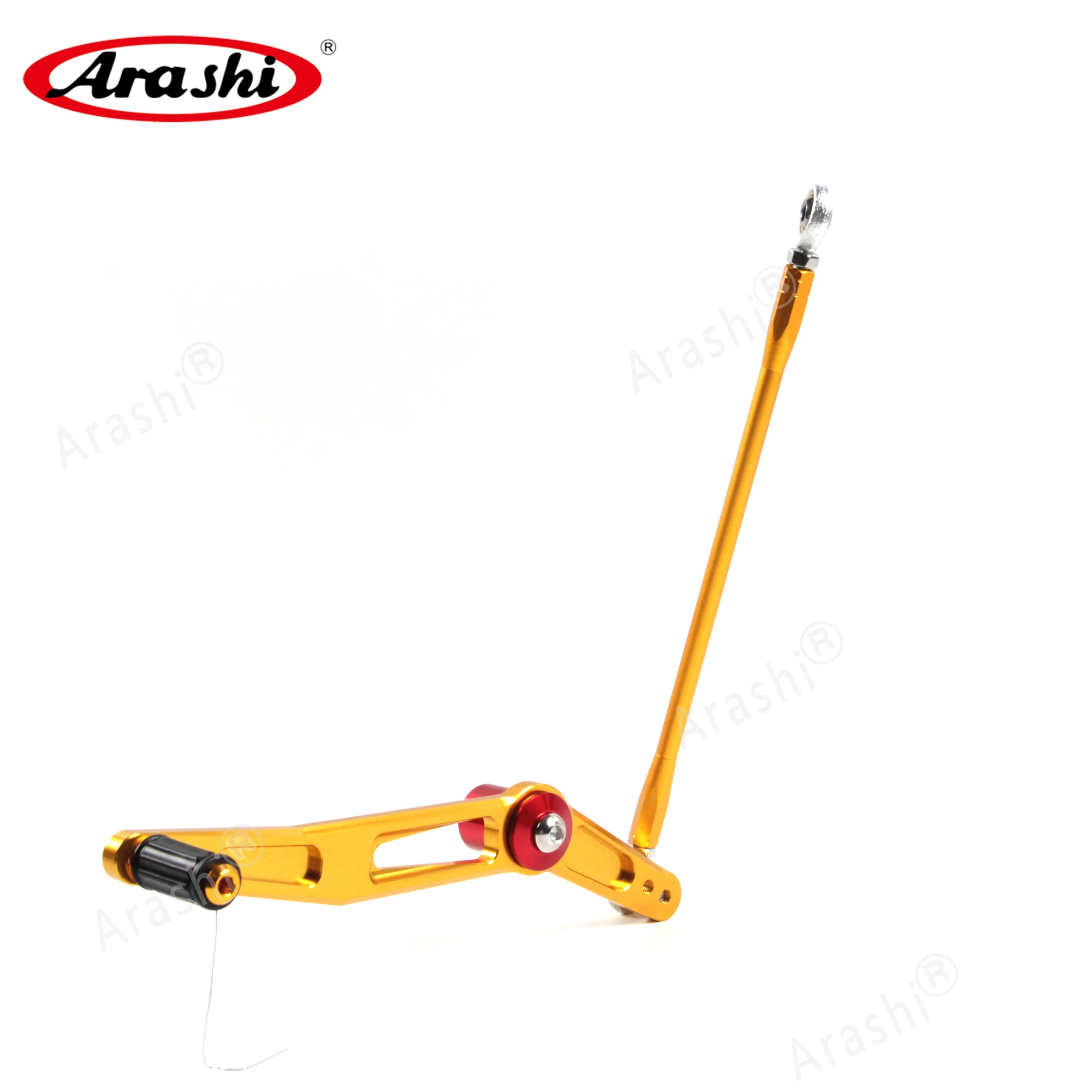 Араши ЧПУ Регулируемая подножка подножки для YAMAHA YZF R6 2006- YZF-R6 2007 2008 2009 2010 2011 2012 2013 золото