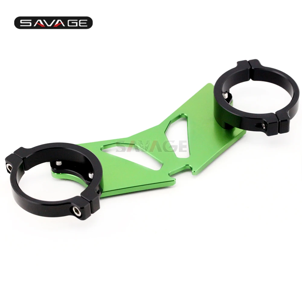 Баланс шок передняя вилка Скоба для KAWASAKI Z250 2013-, Z300 16 17 аксессуары для мотоциклов CNC алюминиевый кронштейн
