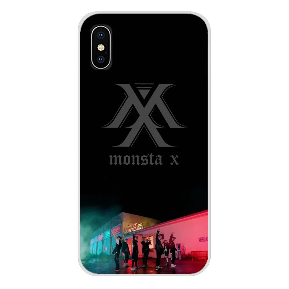 Прозрачный мягкий чехол Monsta X KPOP Boy Group для samsung Galaxy S3 S4 S5 Mini S6 S7 Edge S8 S9 S10 Lite Plus Note 4 5 8 9 - Цвет: images 6