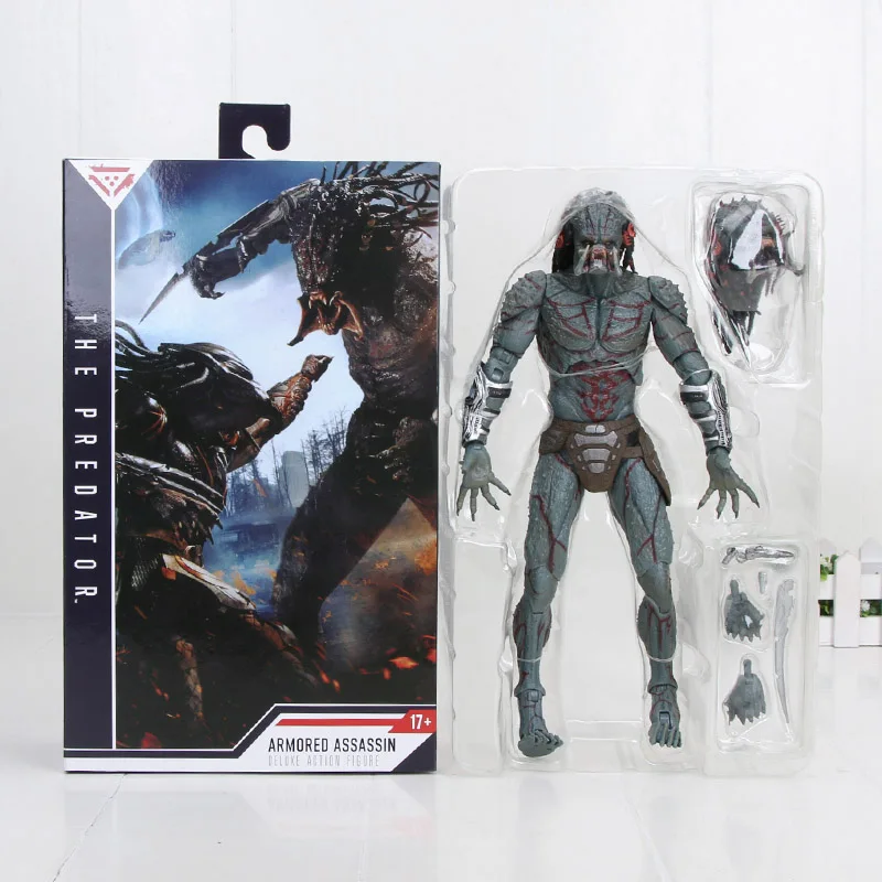 2018 роскошный бронированный убийца 30 см хищник ПВХ NECA экшн фигурка хищника