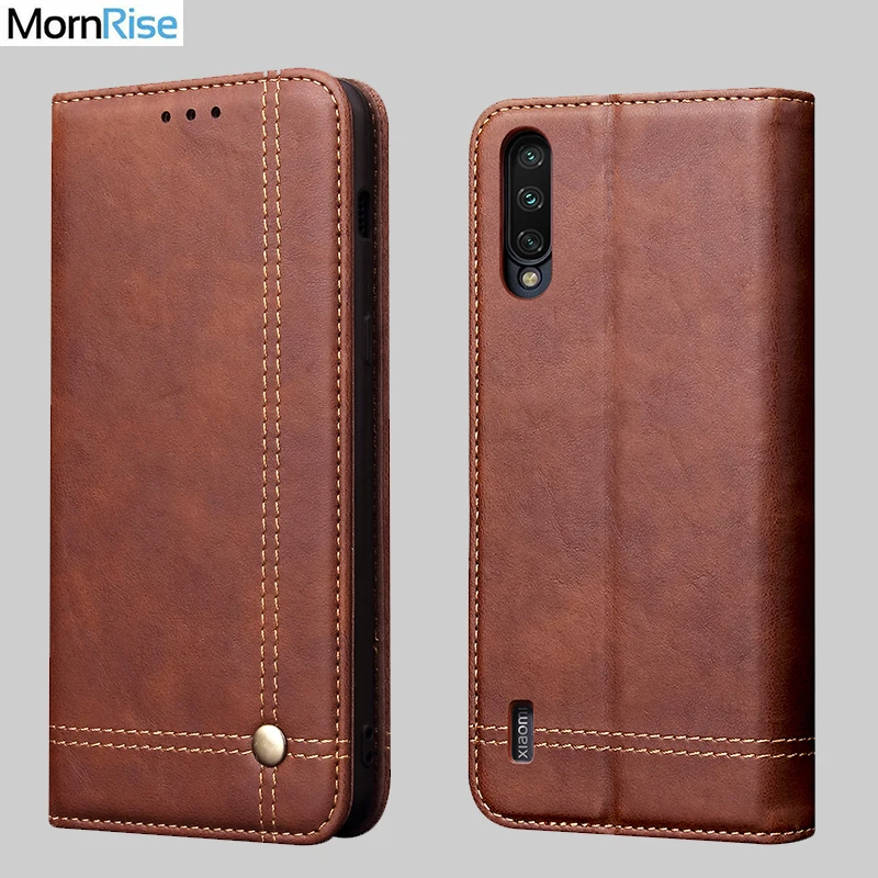 Роскошный ретро тонкий кожаный флип-чехол для Xiaomi Mi A3 чехол-подставка Магнитная Обложка для книги для Xiaomi Mi A3 удобный телефонный футляр