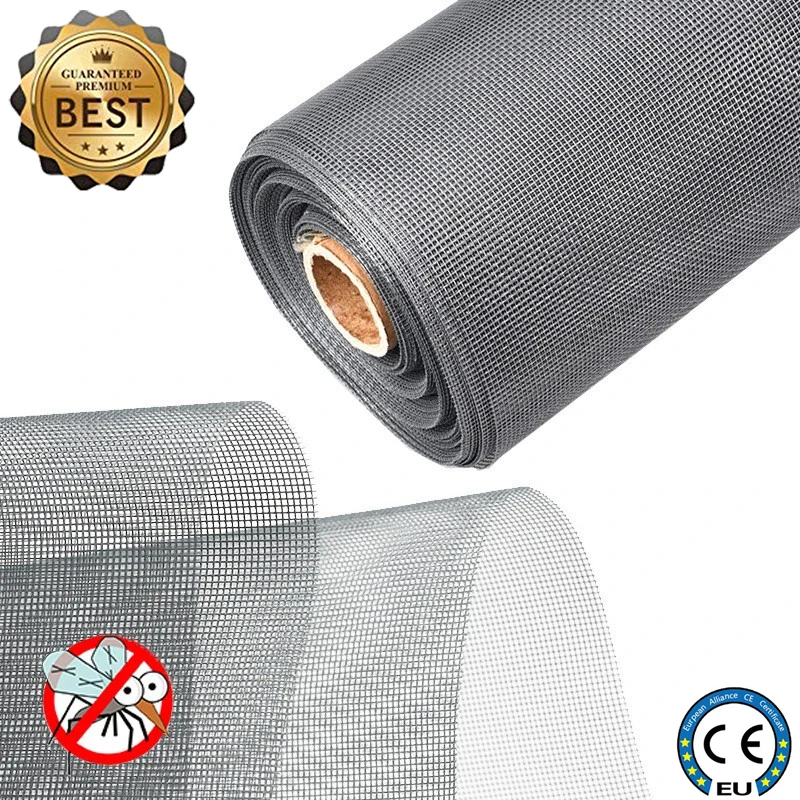 Mosquito Net Anti Mosquito Screens Window Screen Mosquito Gauze Mesh Indoor Insect Screen Anti Mosquito Net Customizable DIY Mesh Material Polyester Screen Mosquito Bug Room Curtain Mesh