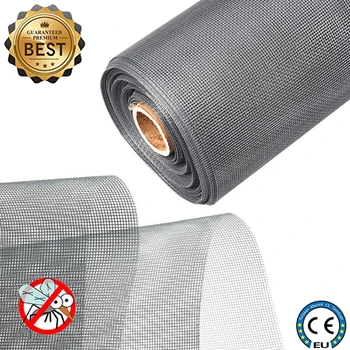 Indoor Insect Screen Anti Mosquito Net Customizable DIY Custom Mesh Material Polyester Screen Mosquito Bug Room Curtain Mesh 1