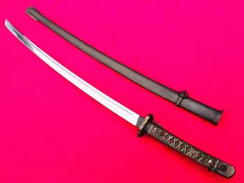 

WWII Japanese Katana Military Saber Sword Army Signed Steel Blade Copper Handle