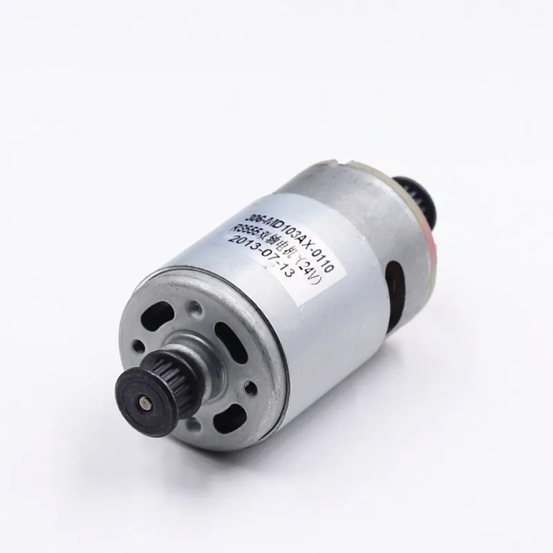 DC12-36V 550 Модель двигателя инструмент двигатель с синхронным колесом 0.8A микро низкая скорость