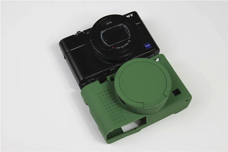 Силиконовый чехол для камеры, защитный чехол для SONY DSC-RX100VII RX100M7, защитный чехол