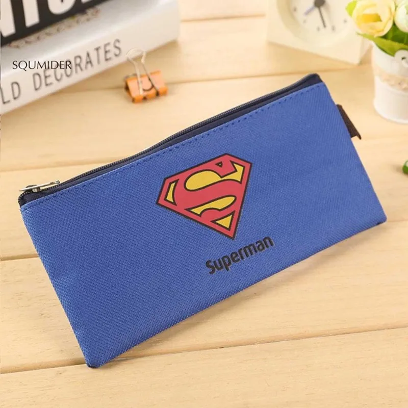 

Pencil Case School Superhero Cute Pencil cases for Kids Stationery Bag Kawaii Animal Pen case Box Student Cosmetic Storage Bag