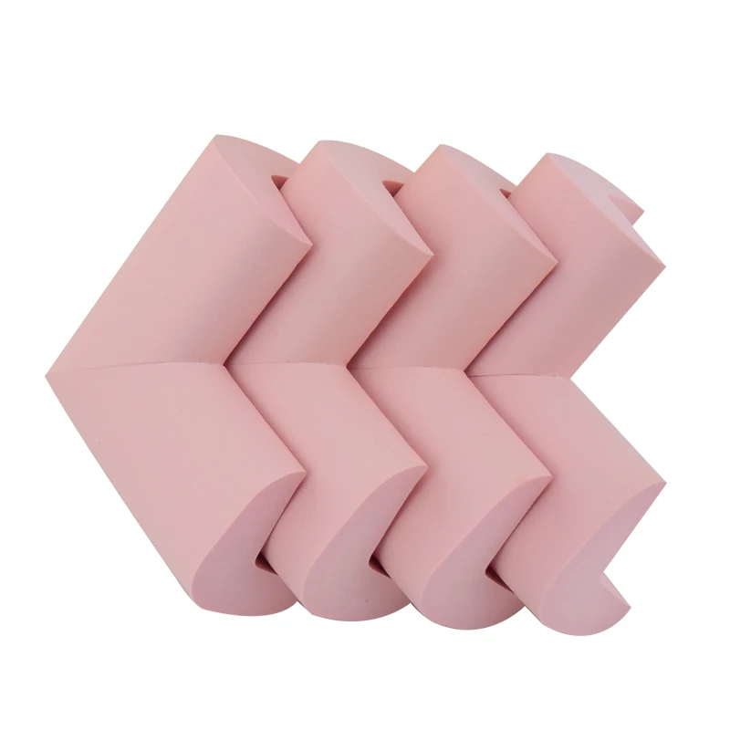 corner pink 4pcs TUSUNNY 2 шт./4 шт./5 шт./8 шт. защита от детей многофункциональная Детская безопасность дверной замок анти-столкновения угол - Цвет: corner pink 4pcs