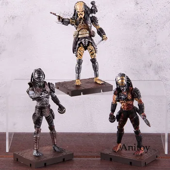 

3pcs/set Movie Figure Predator 2 Elder Boar Warrior Exquisite Mini Hot Toy Action Figure PVC Collectible Model Toys
