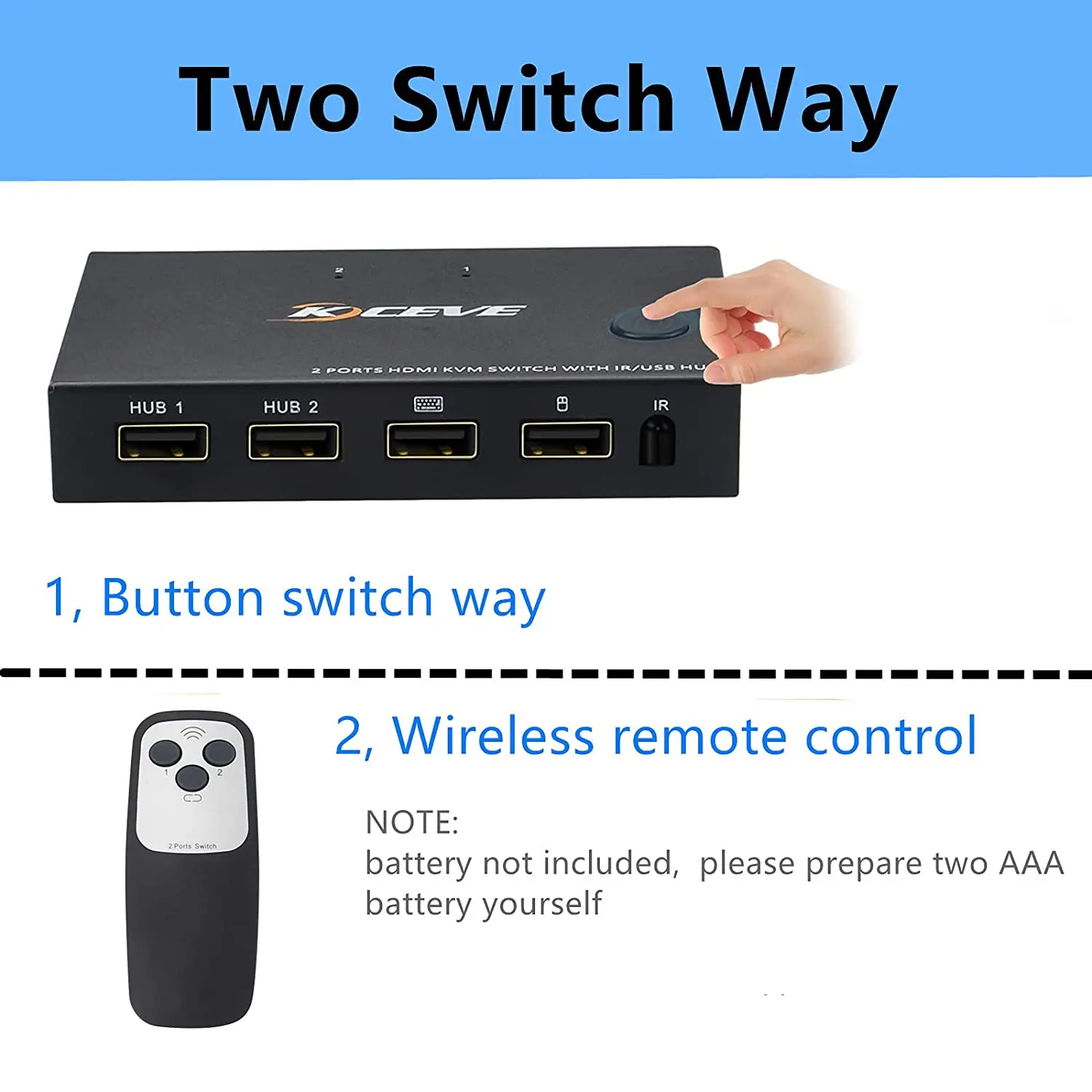 Controlador de Sincronização 2 em 1 para Fora Switcher Teclado Mouse Exibição Compartilhada Interruptor hd Kvm 4k Usb 7 High Quality Computador e Escritório
