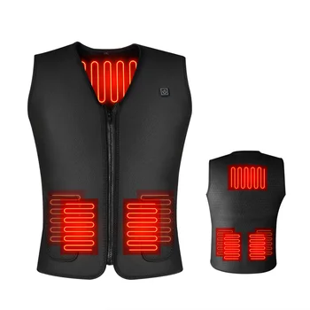 

Unisex Electric Usb Heated Warm Vest Heating Coat Jacket Clothing For Winter Motorcycle Travelling Skiing Hiking