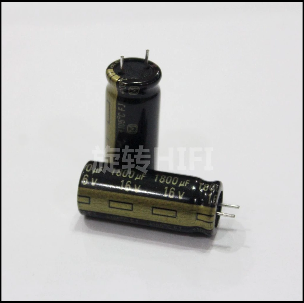 Новый электролитический конденсатор Matsushita FJ 16V1800UF 10X25MM 1800 мкФ 16V Gold материнская