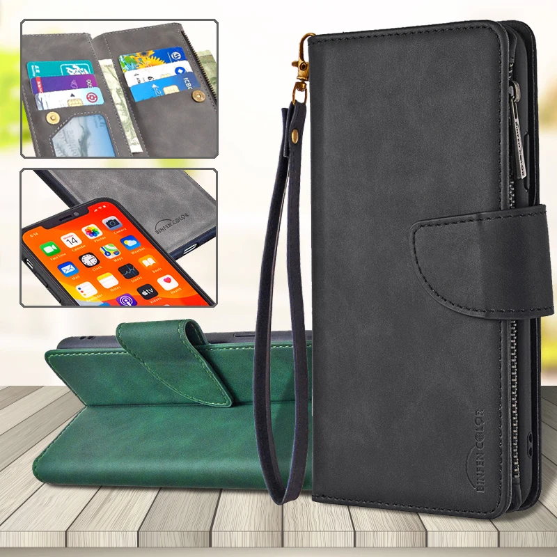 For Huawei Honor 10 Lite Luxury Leather Wallet Bag Lanyard Zipper Detachable Magnetic Back Cover Card Slot Flip Stand Phone Case | Мобильные