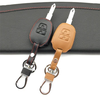 

High Quality Leather Case Cover For Toyota Yaris Camry Corolla Echo Prado Highlander Reiz New Vios RAV4 Crown Car Key Wallet