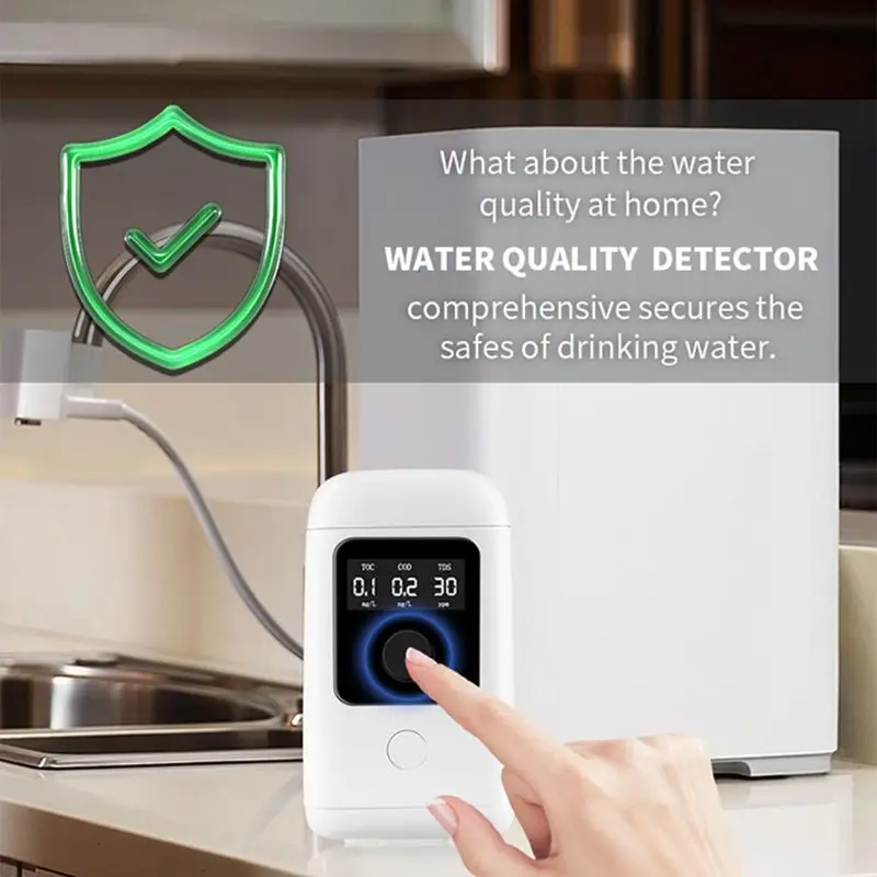 Датчик качества воды TDS/TOC/COD несколько параметров питьевой воды тестер цифровой дисплей бактерии в режиме реального времени обнаружения дома