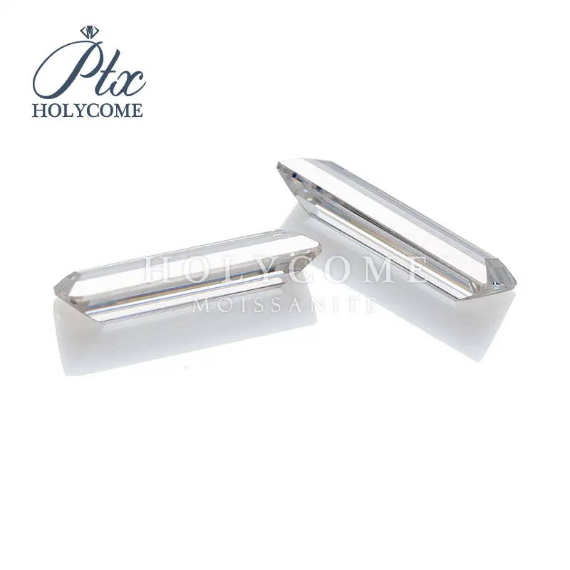 DEF white 2*5mm rectangle cut moissanite loose synthetic moissanite diamond price per carat for jewelry making кольца браслеты DEF white 2*5mm rectangle cut moissanite loose synthetic moissanite diamond price per carat for jewelry making кольца браслеты
