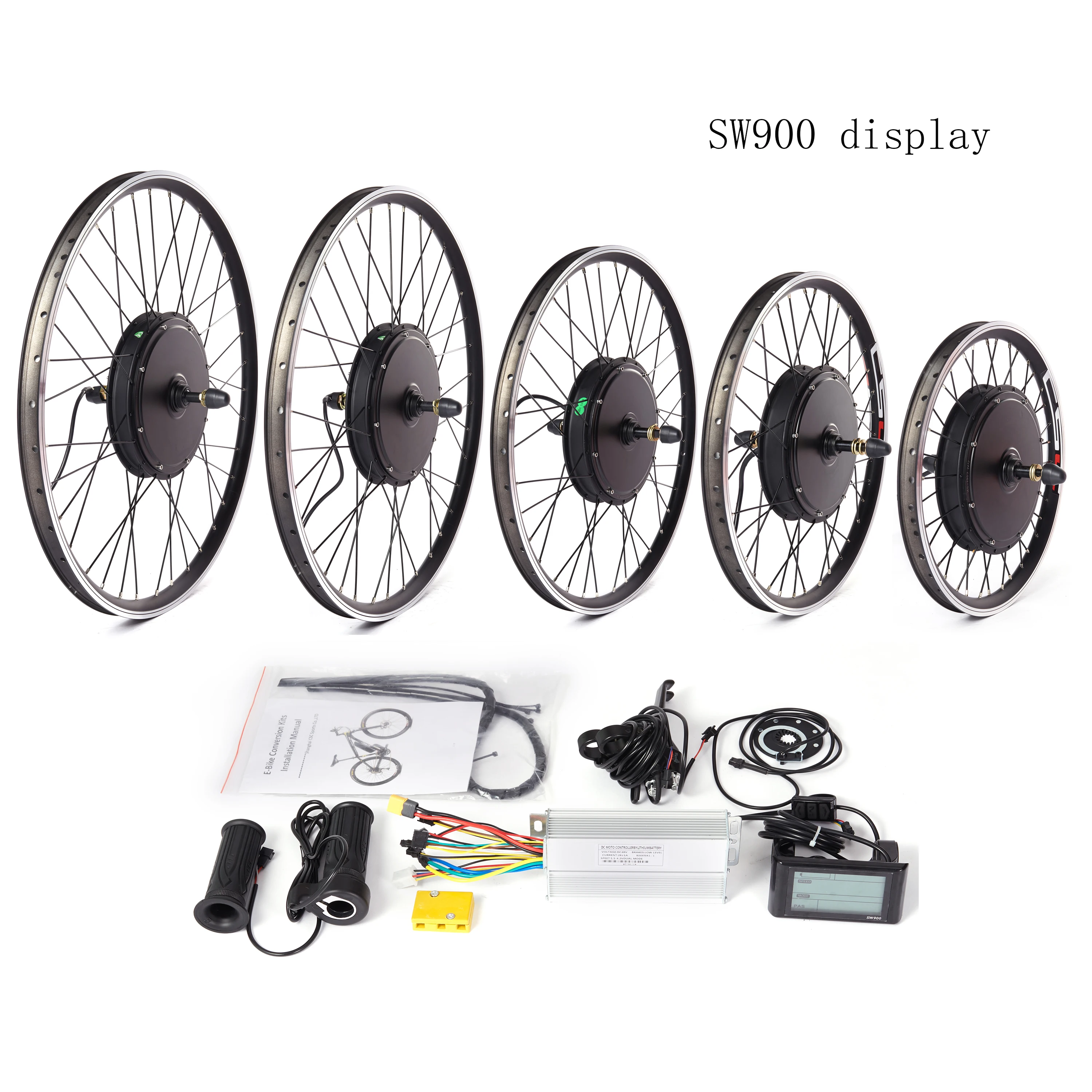 E bike Conversion Kit Electric Bike Motor Wheel Kit 26 29 700C 1000W