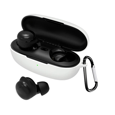 Shells Cases Compatible with QCY T17 Wireless Earbud Protective Case Storage Boxes Earphone Protective Covers
