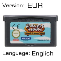 Harvest Friends EUR 32 бит видеоигры картридж консоль карта для nintendo GBA RPG ролевые игры серии первое издание - Цвет: Harvest Friends EUR