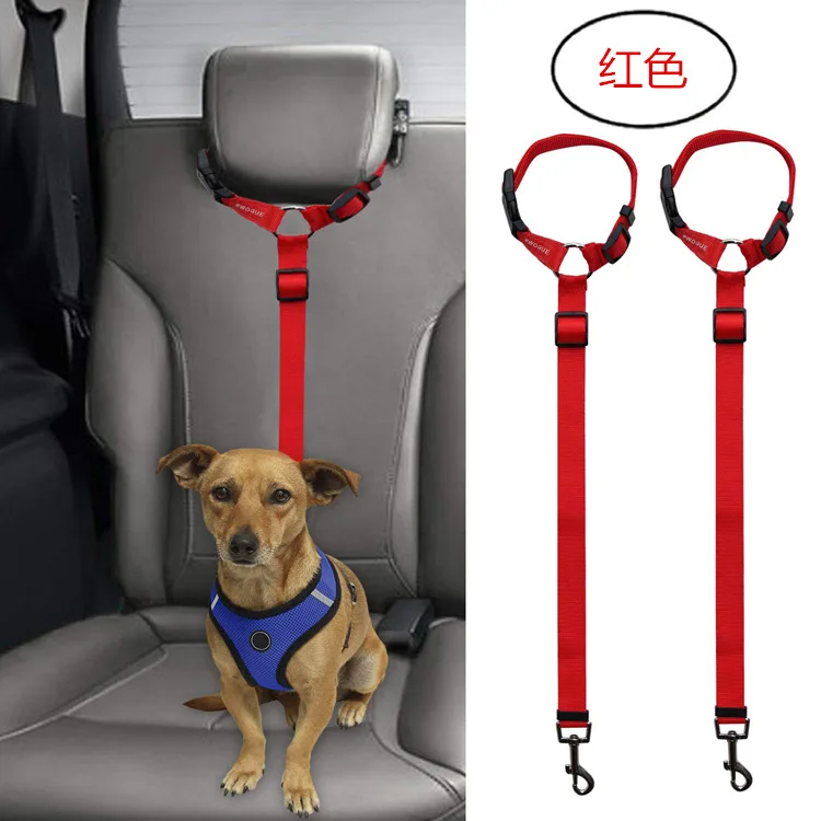 Pet Safety Rope Ring Dog Riding Safety Belt Leash Set