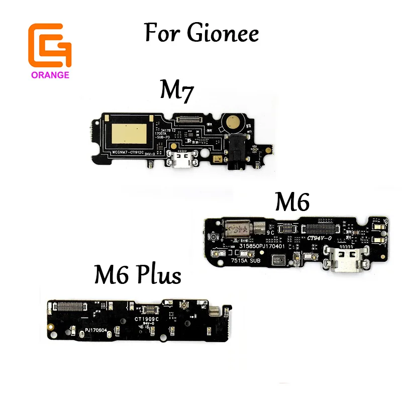 For Gionee M7 L M6 m6plus gn8003 GN8002 S USB Charging Port Mic Microphone Dock Connector Board Flex Cable Repair Parts | Мобильные