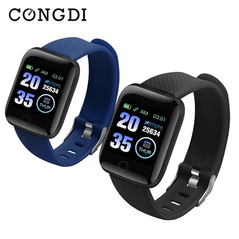 

116 plus Smart Watch Blood Pressure Heart Rate Monitor Call Message Reminder Smart bracelet 1.3 inch High Resolution Screen